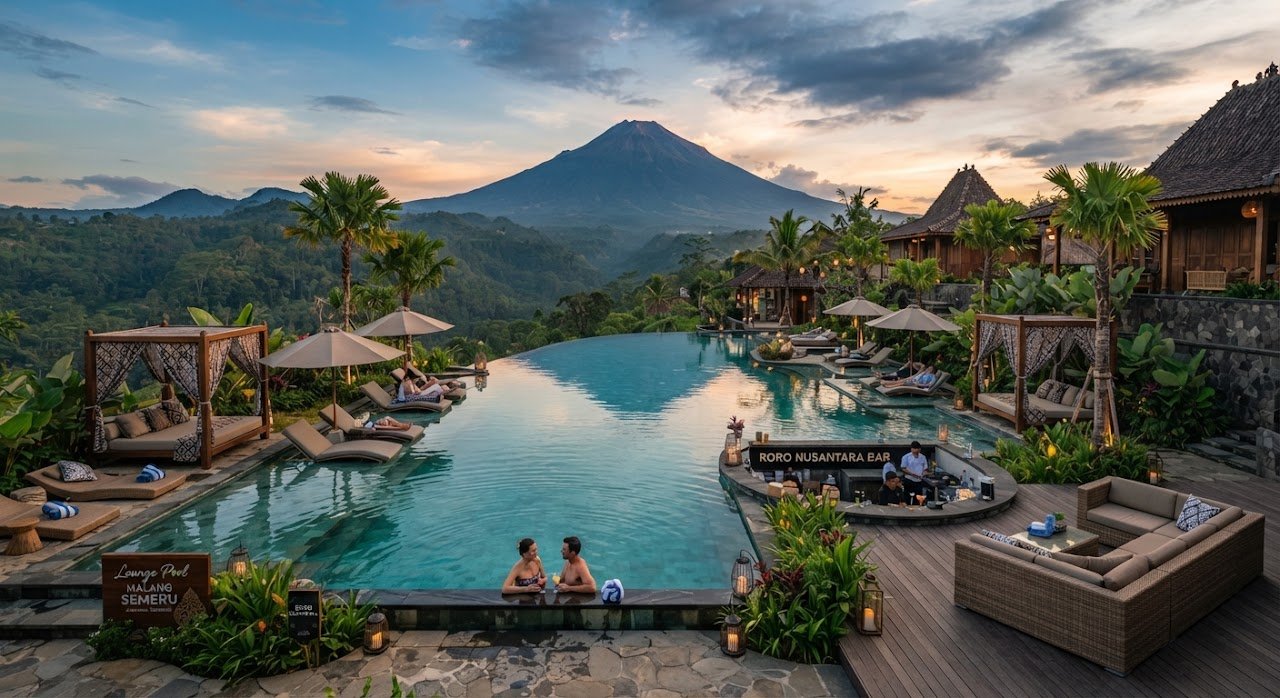 Lounge Pool Malang Semeru Roro Nusantara