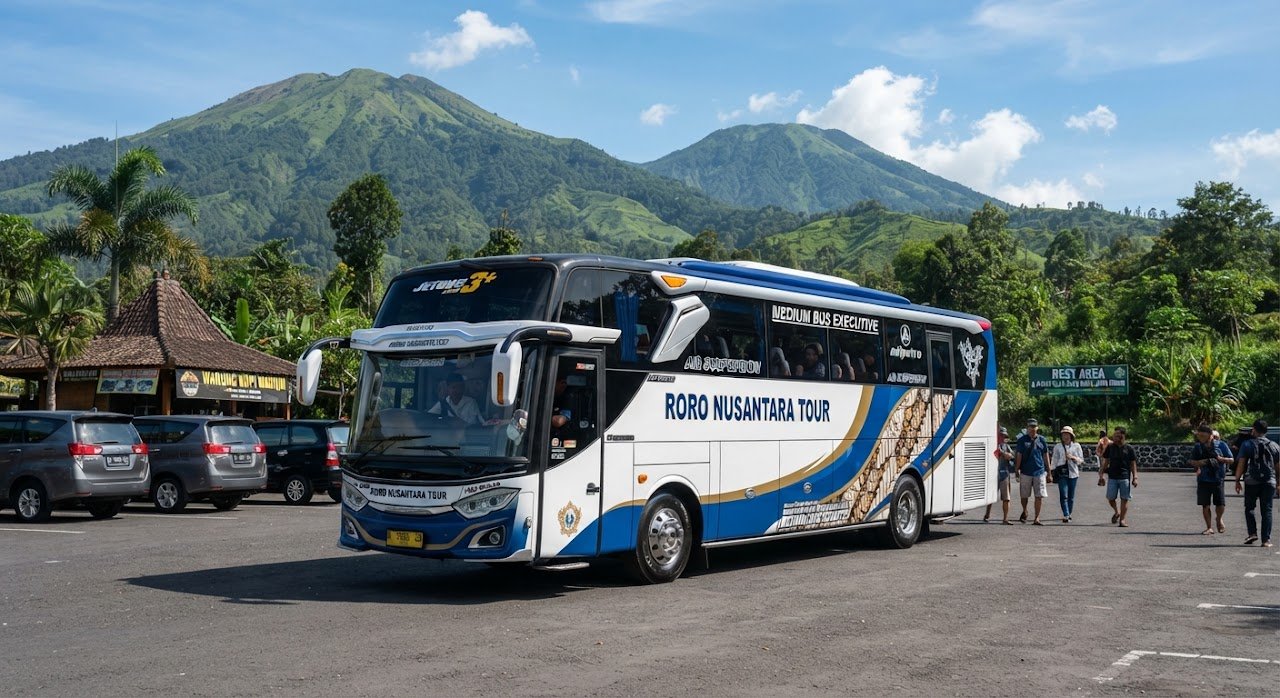 Medium Bus Pariwisata