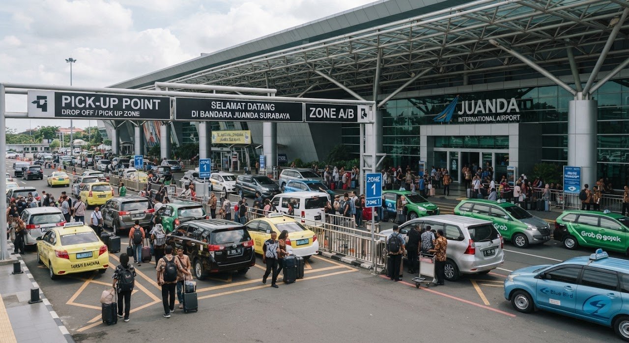 Pick-up Point Bandara Juanda Surabaya