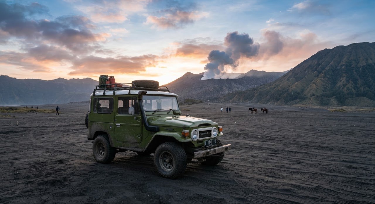 Toyota Hardtop 4x4 Bromo